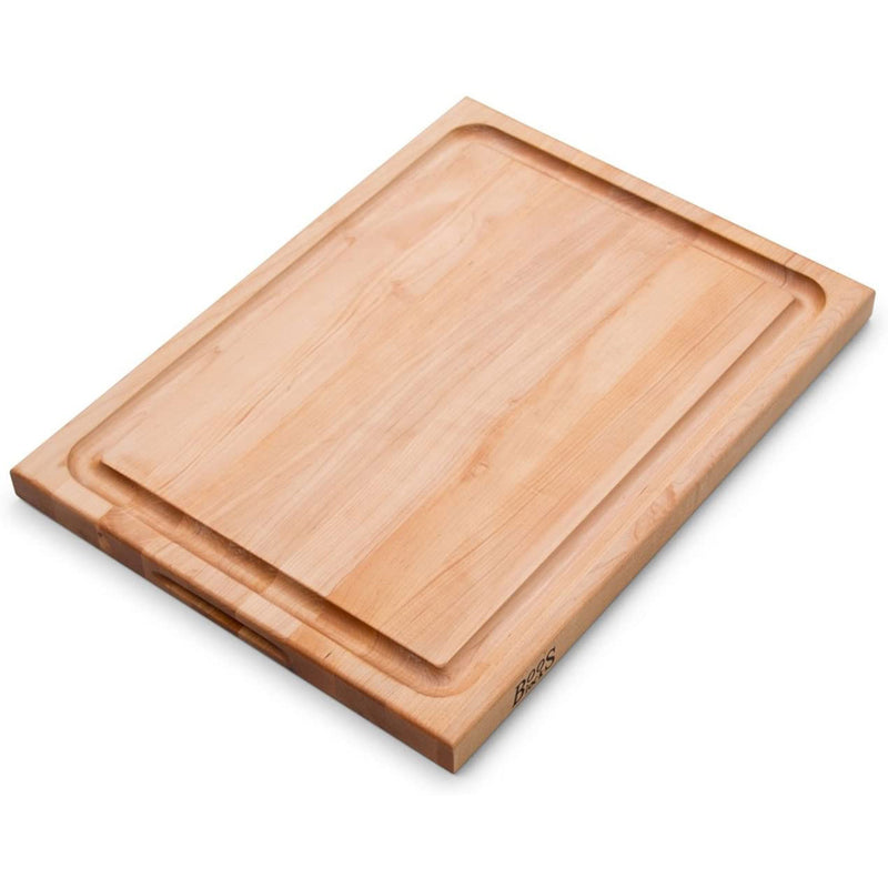 John Boos Maple Wood Edge Grain Reversible Cutting Board, 24"x18"x1.5" (Used)