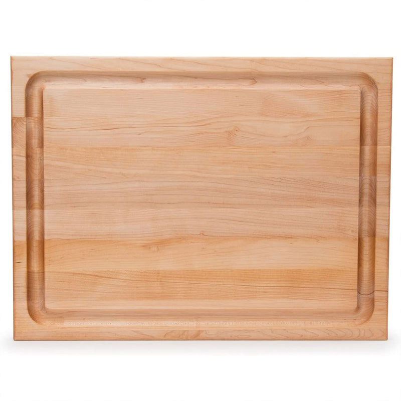 John Boos Maple Wood Edge Grain Reversible Cutting Board, 24"x18"x1.5" (Used)