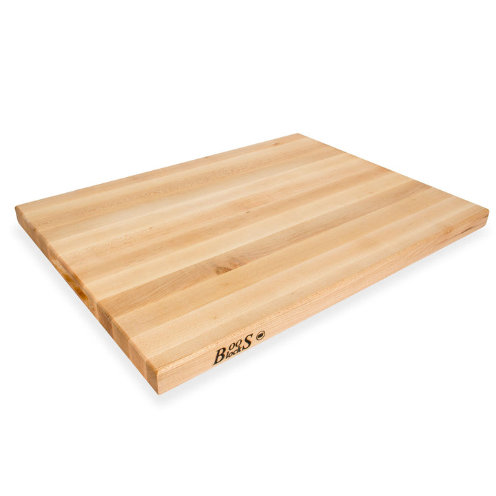 John Boos Maple Wood Edge Grain Reversible Cutting Board, 24 x 18 x 1.5 Inches