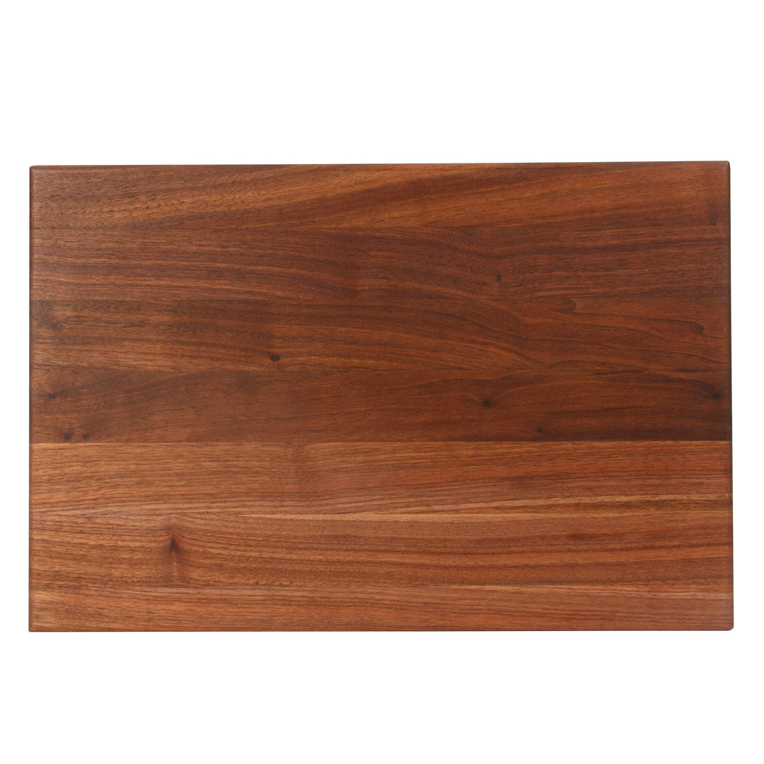 John Boos Walnut Wood Edge Grain Reversible Cutting Board, 18 x 12 x 1.5 Inches