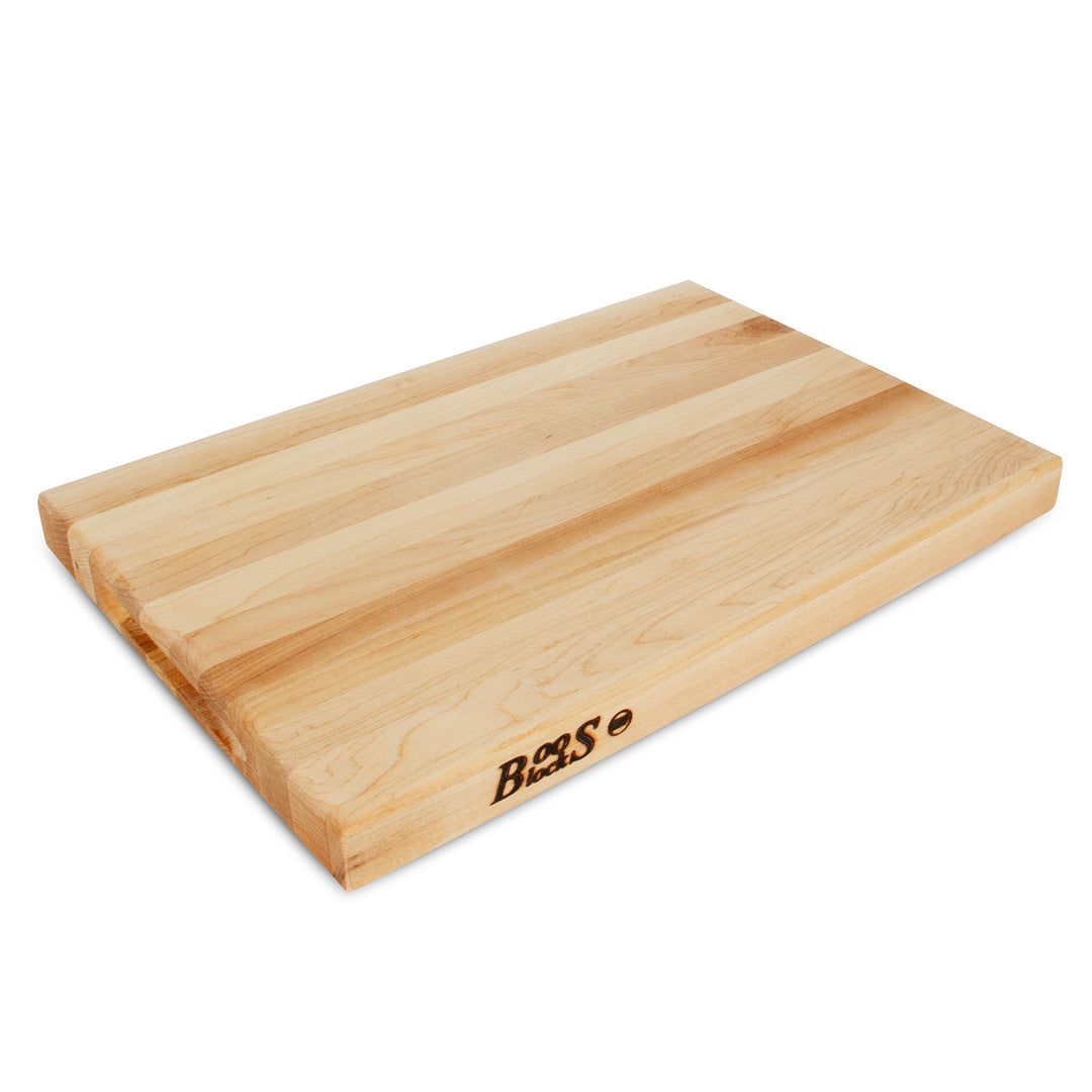 John Boos Maple Wood Edge Grain Cutting Board, 18 x 12 x 1.5 Inches (Open Box)