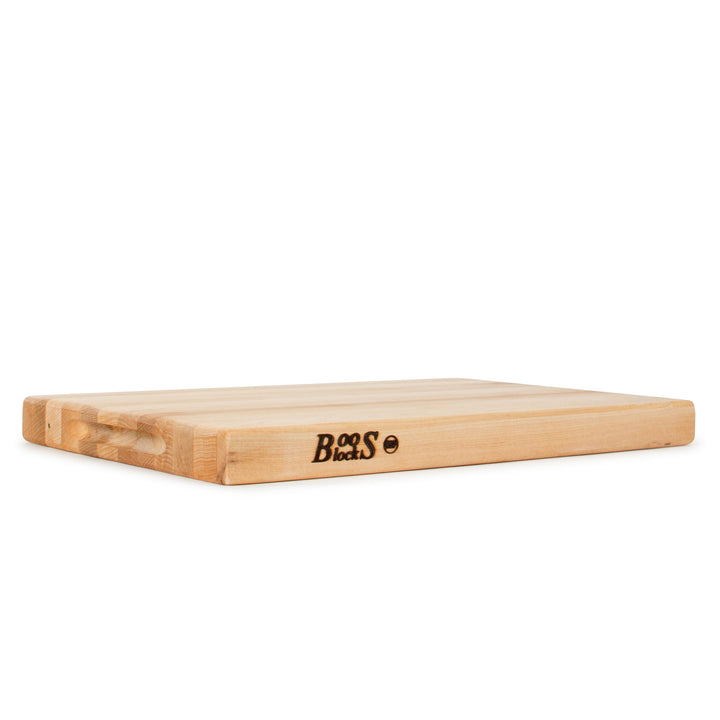 John Boos Maple Wood Edge Grain Reversible Cutting Board, 18"x12"x1.5"(Used) - VMInnovations