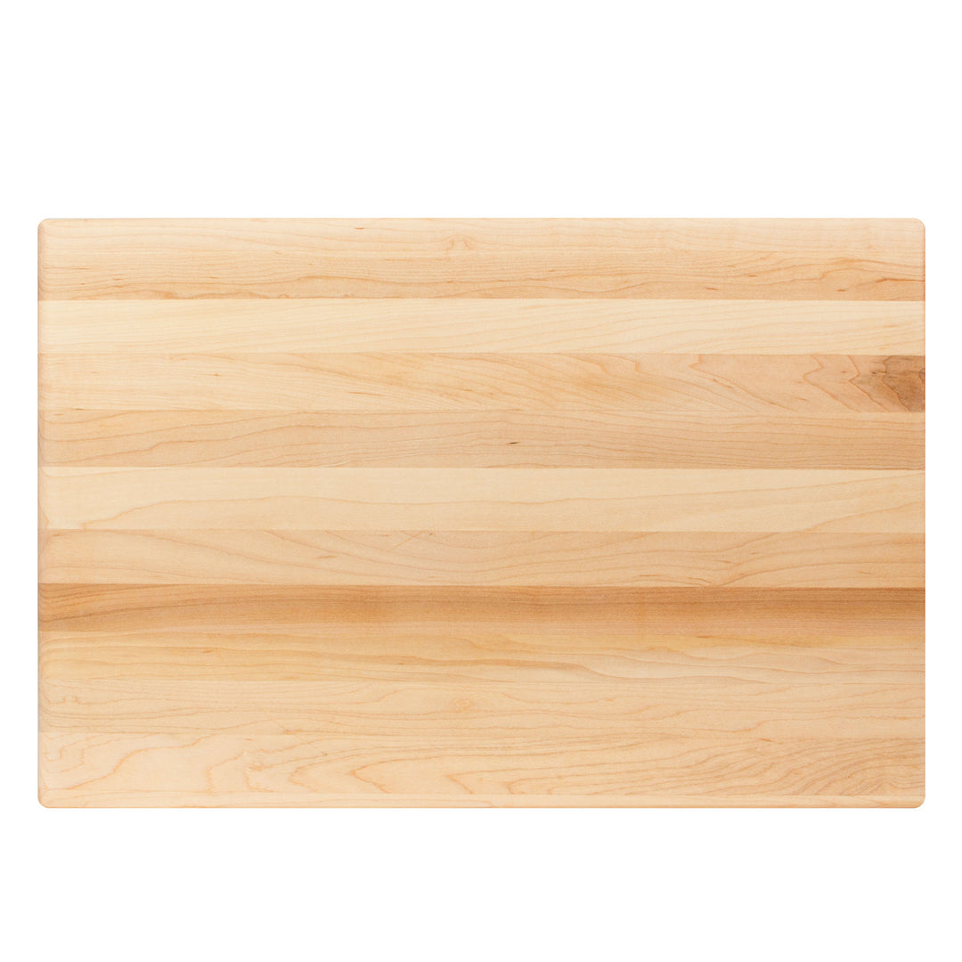 John Boos Maple Wood Edge Grain Reversible Cutting Board, 18"x12"x1.5"(Used) - VMInnovations