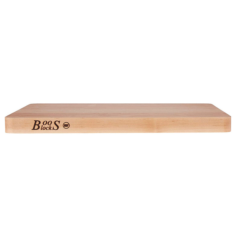 John Boos Chop N Slice Large Maple Wood End Grain Cutting Board, 20"x15"x1.25"