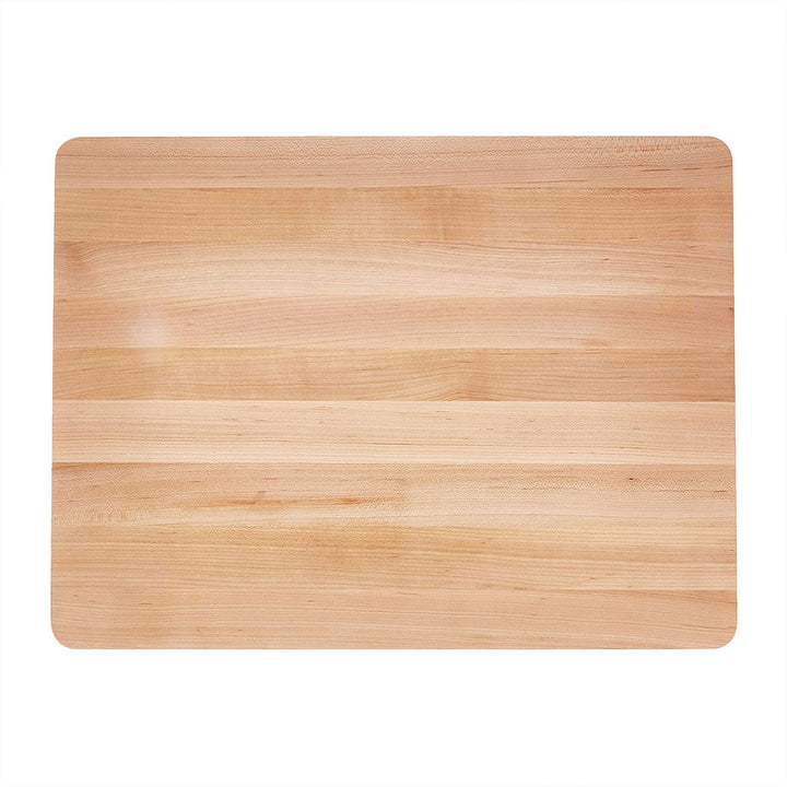 John Boos Chop N Slice Small Maple Wood Edge Grain Cutting Board, 16" x 10" x 1"