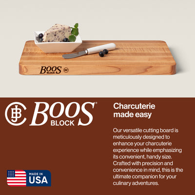 John Boos Maple 20" x 14" and 16" x 10" Carving Boards with 3 Piece Care Set - VMInnovations