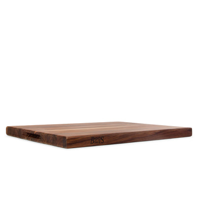 John Boos Walnut Wood Edge Grain Reversible Cutting Board, 24 x 18 x 1.5 Inches