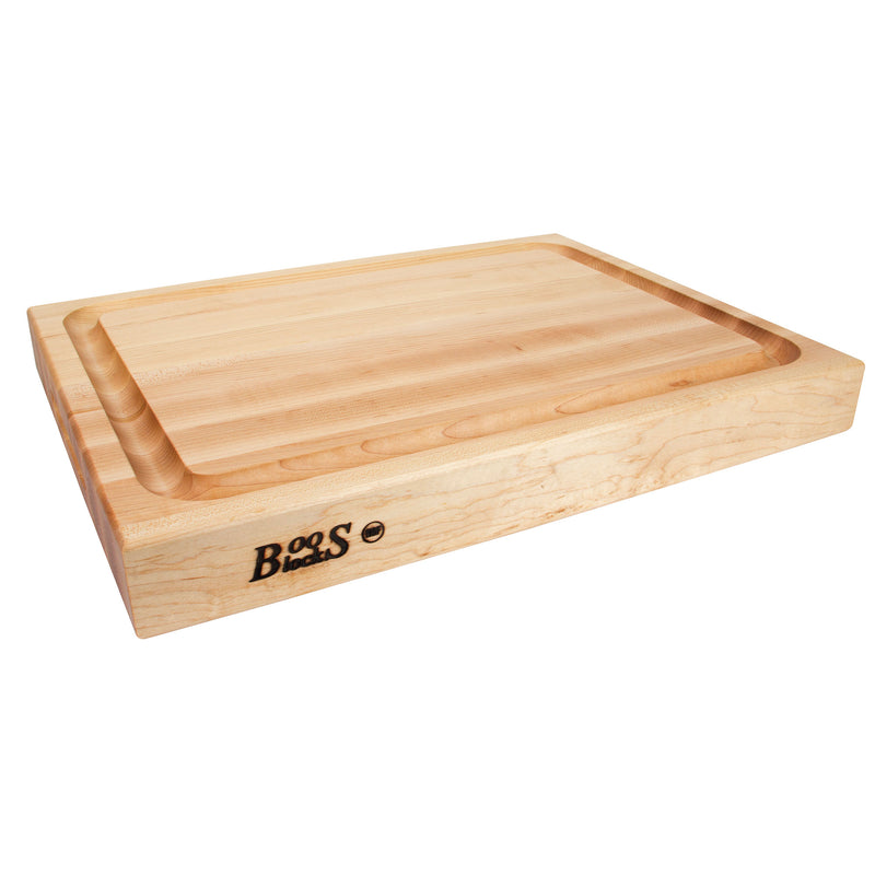 John Boos Maple Wood Edge Grain Cutting Board, 20 x 15 x 2.25 Inches (Open Box)