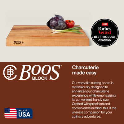 John Boos Maple Wood Edge Grain Cutting Board, 24 x 18 x 2.25 Inches (Open Box)