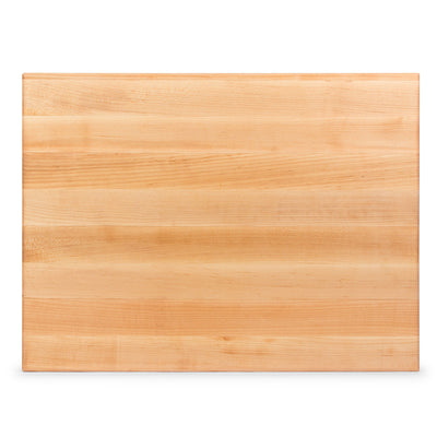 John Boos Maple Wood End Grain Cutting Board for Kitchen Prep, 24" x 18" x 2.25"