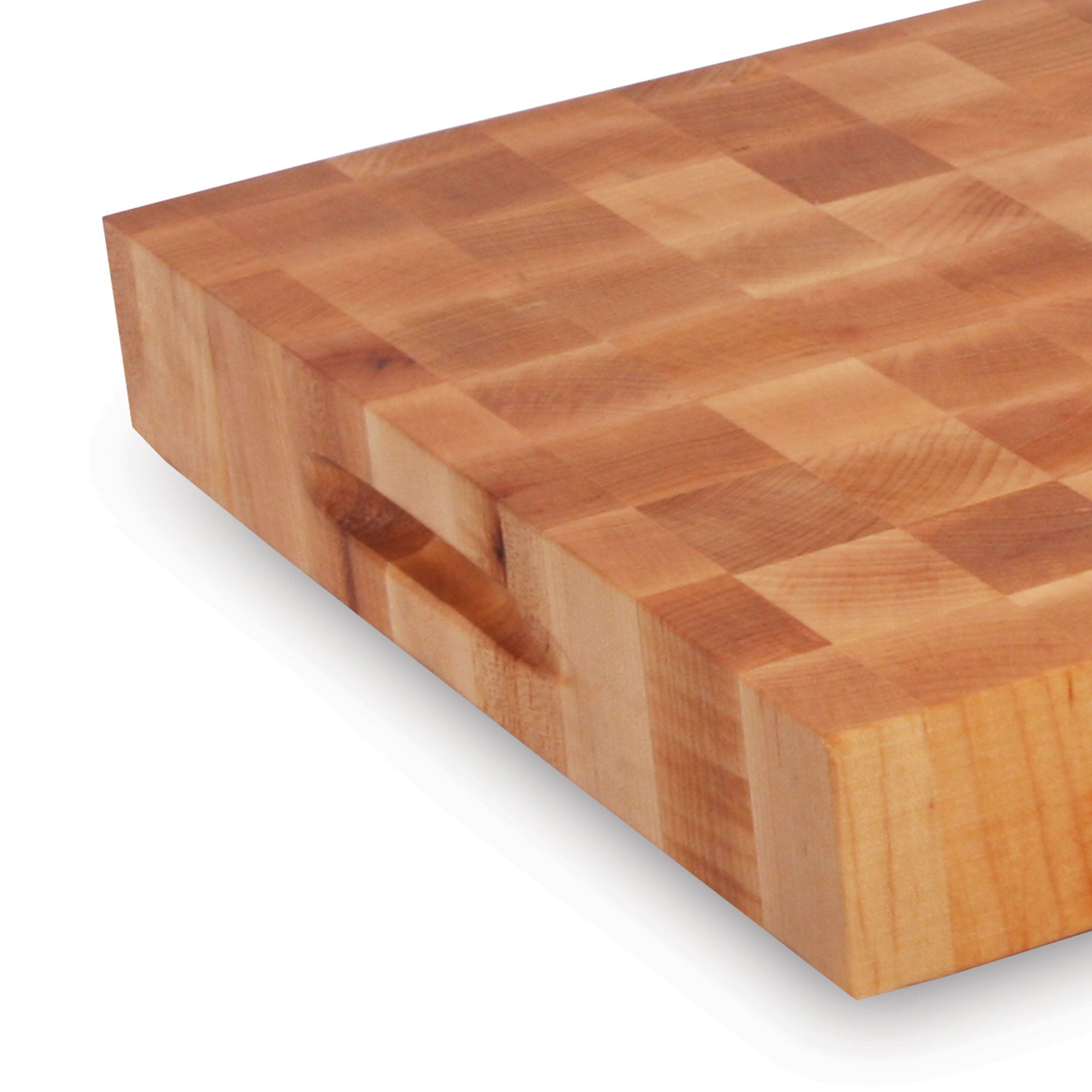 John Boos LGMaple Wood End Grain Kitchen Cutting Board 20"x15"x2.25"(Open Box) - VMInnovations