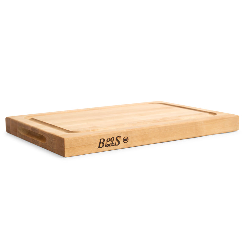 John Boos Block BBQBD 12" Cutting/Carving Board w/Juice Groove, Maple Wood(Used)