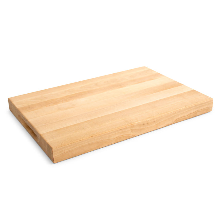 John Boos BBQ Collection Reversible Wood Cutting Board w/Juice Groove, Maple - VMInnovations