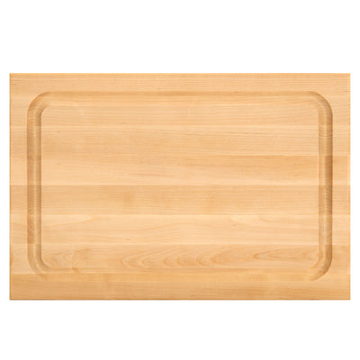 John Boos Block BBQBD 12" Cutting/Carving Board w/Juice Groove, Maple Wood(Used) - VMInnovations