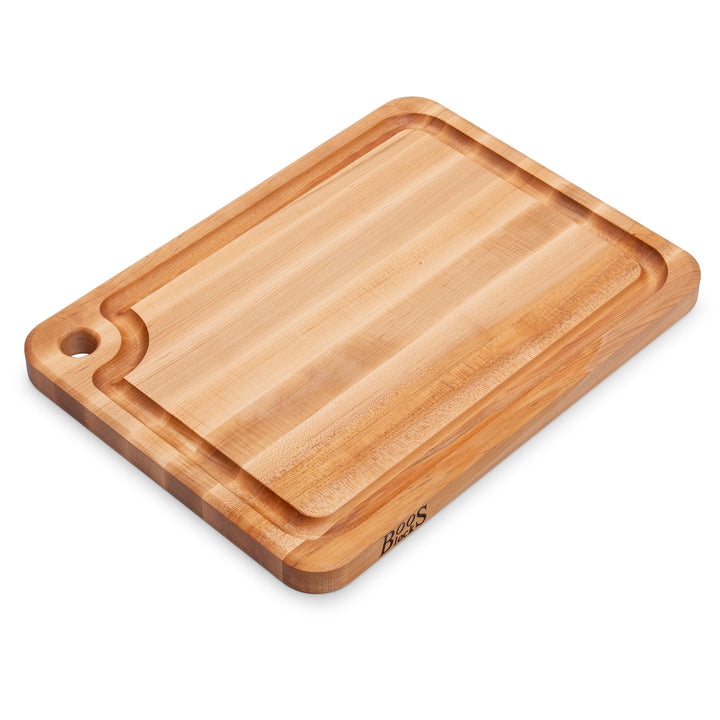 John Boos Prestige Maple Wood Edge Grain Kitchen Cutting Board,20" x 15" x 1.25"