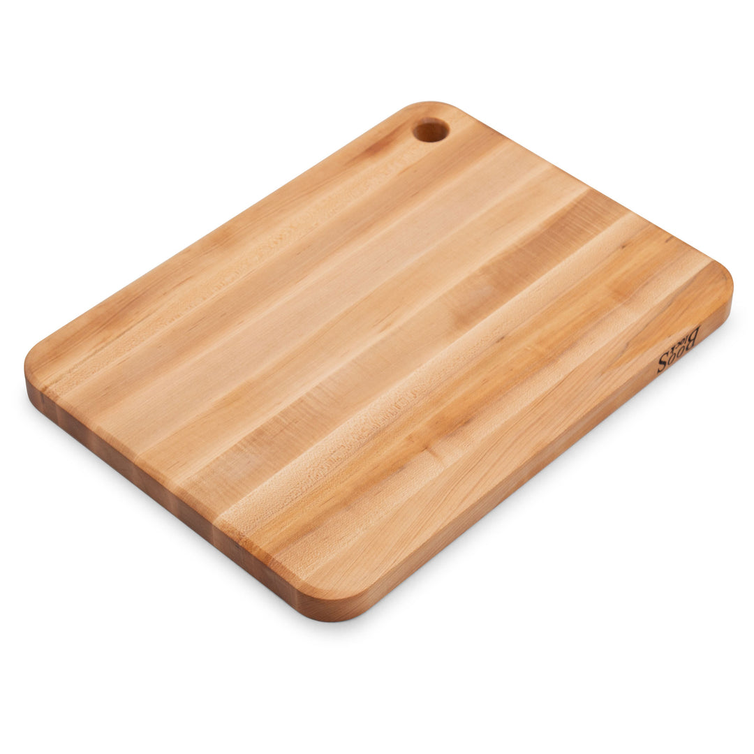 John Boos Prestige Maple Wood Edge Grain Kitchen Cutting Board,20" x 15" x 1.25"