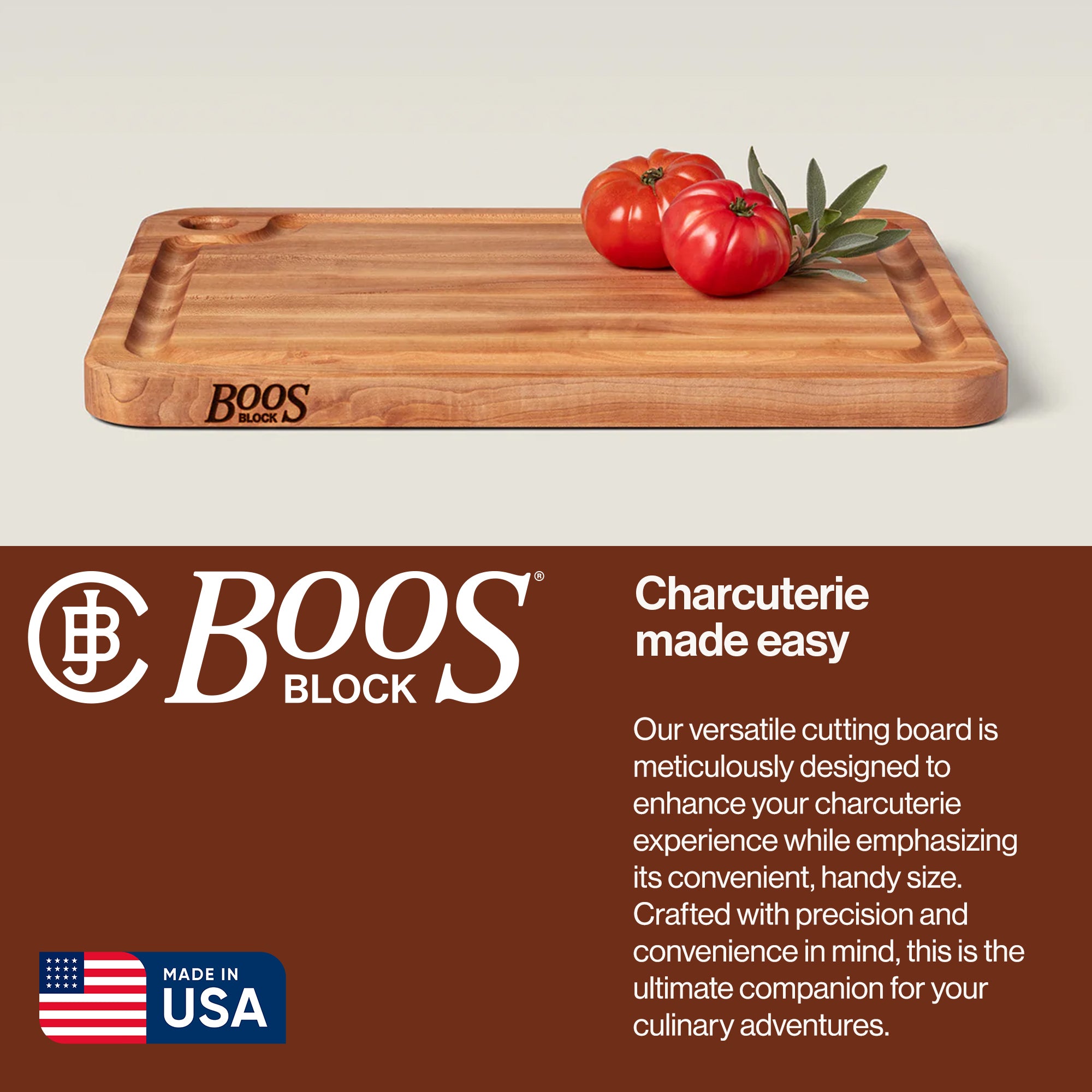 John Boos Block  20 x 15" Maple Wood Reversible Cutting Board (Used) - VMInnovations