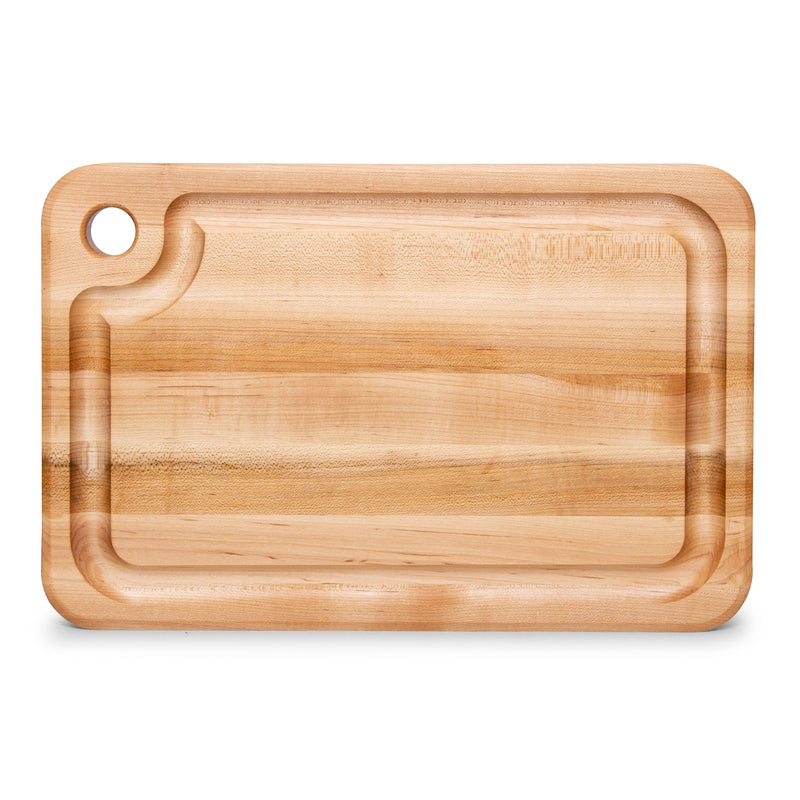 John Boos Prestige Maple Wood Edge Grain Kitchen Cutting Board,18" x 12" x 1.25"