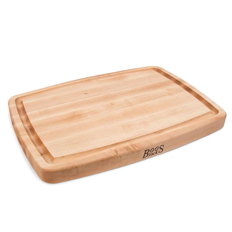 John Boos Block 14" Cutting/Carving Board w/ Juice Groove, Maple Wood (Open Box)