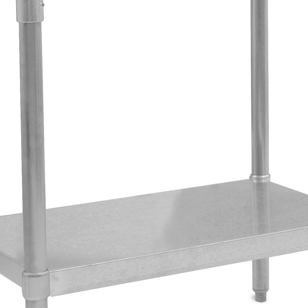 John Boos Maple Wood Top Work Table with Lower Shelf, 36 x 24 x 1.5" (Open Box) - VMInnovations