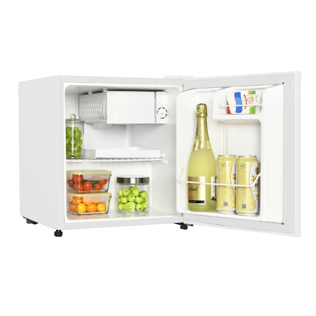 Magic Chef MCR170WE Mini Refrigerator with Freezer Shelf, 1.7 Cubic Feet, White