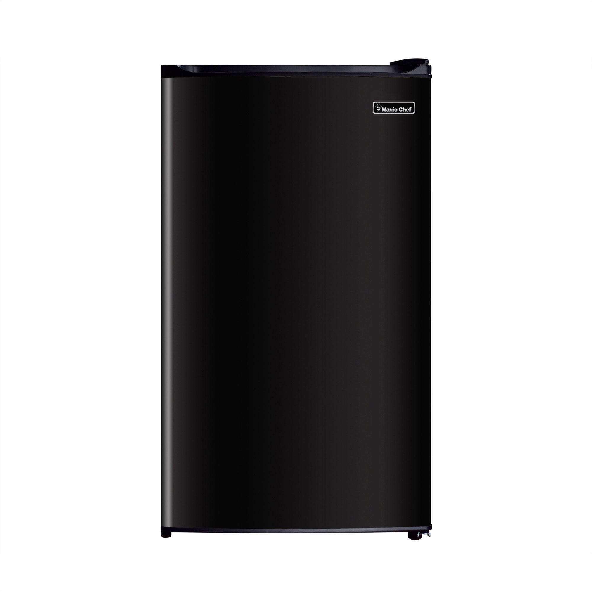 Magic Chef 3.5 Cubic Feet Compact Mini Refrigerator & Freezer, Black (Damaged)