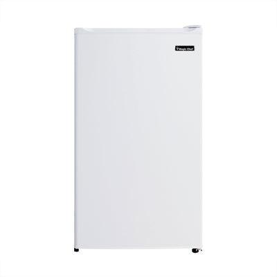 Magic Chef MCBR350W2 3.5 Cubic Feet Compact Mini Refrigerator & Freezer, White