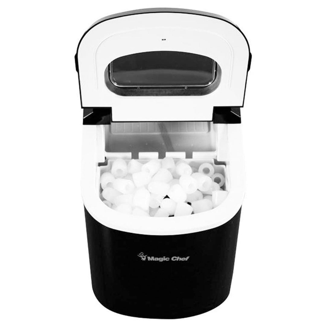 Magic Chef MCIM22B Portable Countertop Ice Maker, 27 LBs Per Day, Black (Used) - VMInnovations