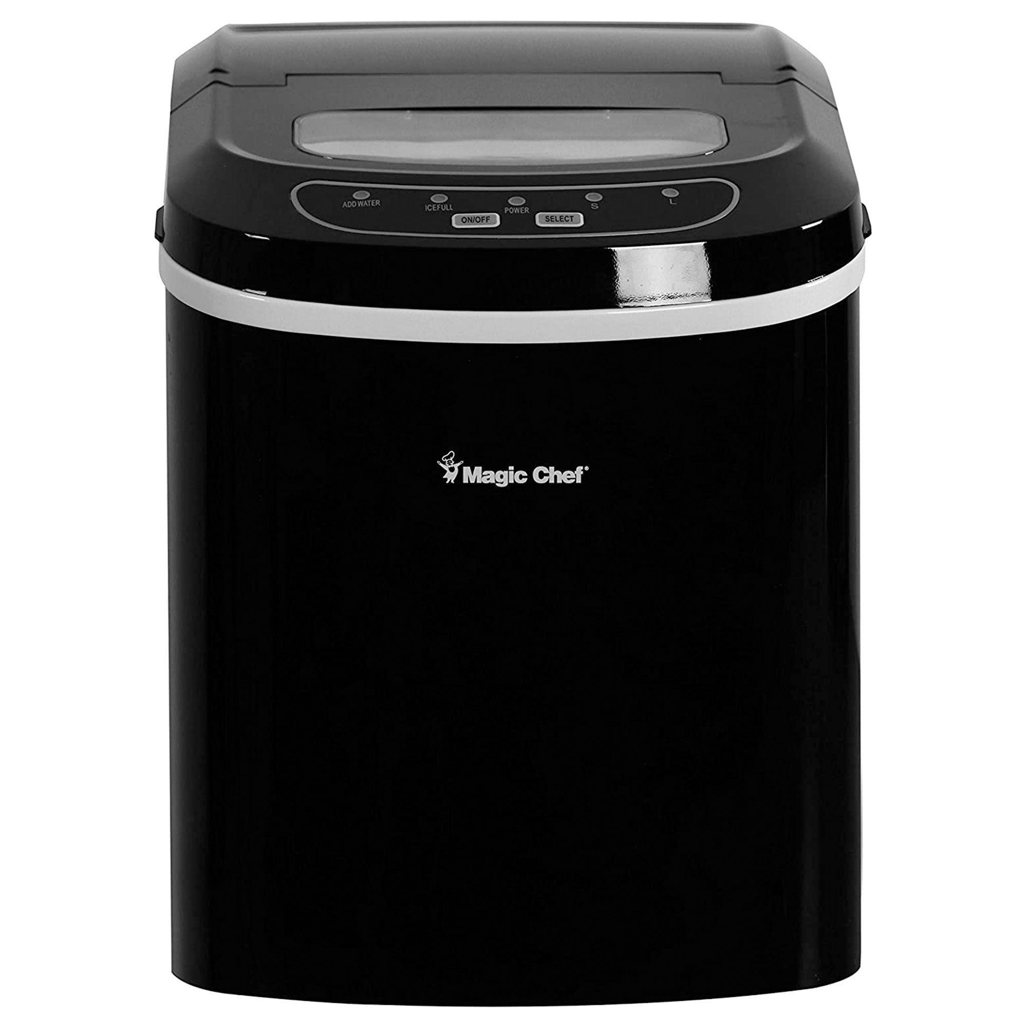Magic Chef MCIM22B Portable Countertop Ice Maker, 27 LBs Per Day, Black (Used) - VMInnovations