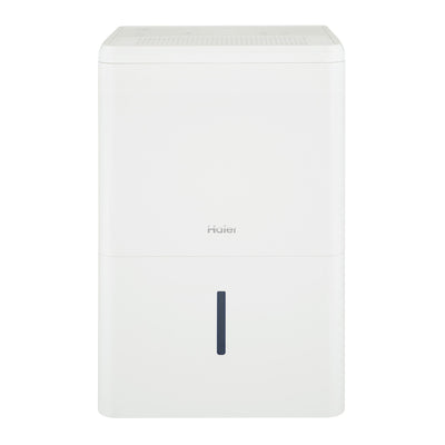 Haier 50-Pint LED Digital Controls Portable Dehumidifier, White (Open Box)