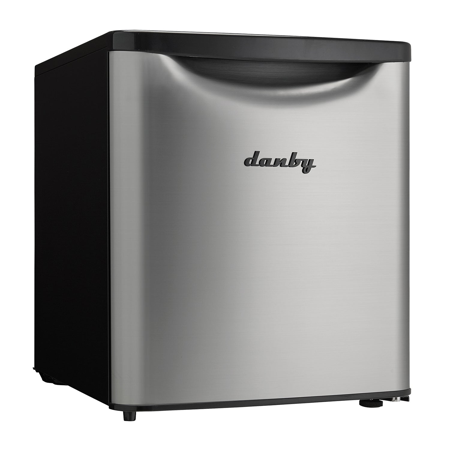 Danby 1.7 Cubic Foot Classic Compact Refrigerator, Stainless Finish (Open Box)