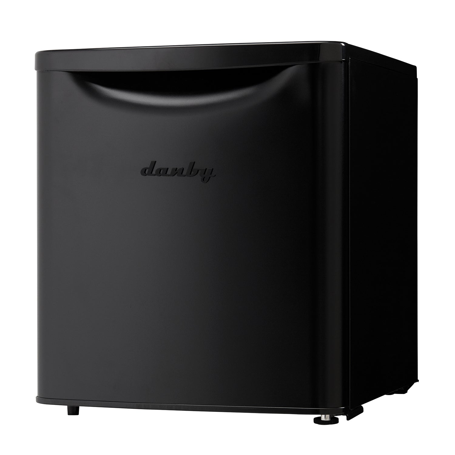 Danby 1.7 Cubic Foot Classic Compact Refrigerator, Matte Black (Open Box)