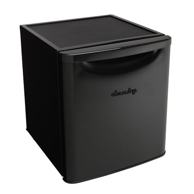Danby 1.7 Cubic Foot Classic Compact Refrigerator, Matte Black (Open Box)