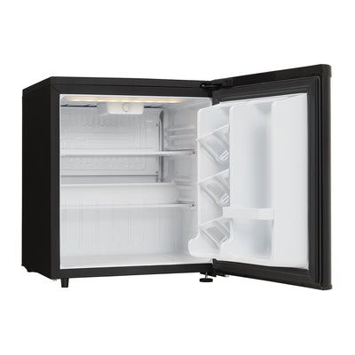Danby 1.7 Cubic Foot Classic Compact Refrigerator, Matte Black (Open Box)