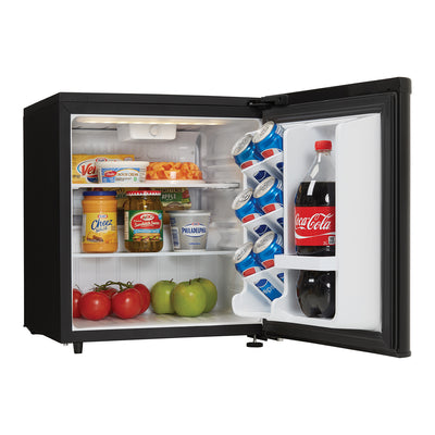 Danby 1.7 Cubic Foot Classic Compact Refrigerator, Stainless Finish (Open Box)