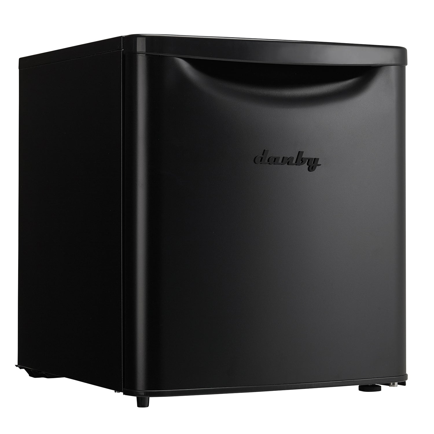 Danby 1.7 Cubic Foot Classic Compact Refrigerator, Matte Black (Open Box)