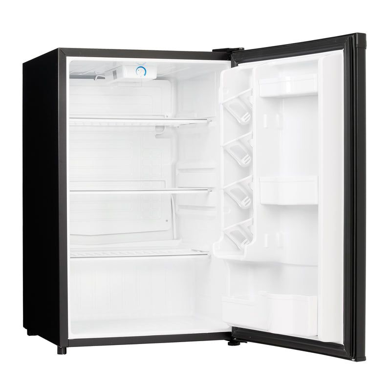 Danby DAR044A4BDD-6 2.6 Cubic Feet Compact Freestanding Refrigerator, Black