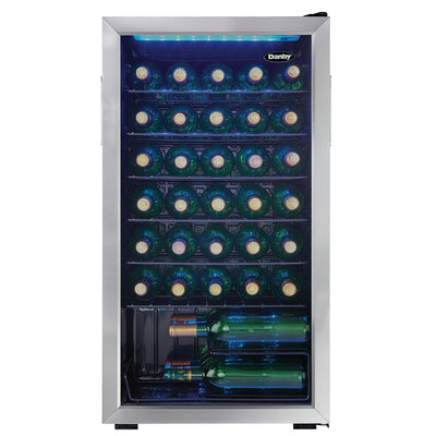 Danby 36 Bottle Refrigerator Wine Cooler Freestanding Fridge (Open Box)