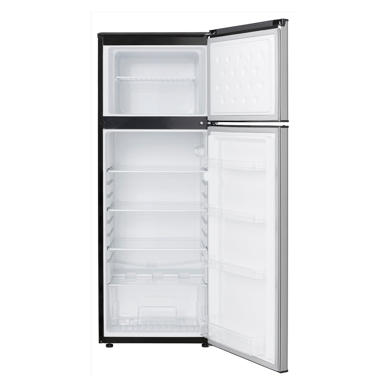 Danby 7.3 Cubic Feet Apartment Size Refrigerator & Freezer, Steel (For Parts)