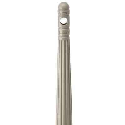 Commercial Zone Smoker’s Outpost Standard Cigarette Receptacle, Beige (Open Box)