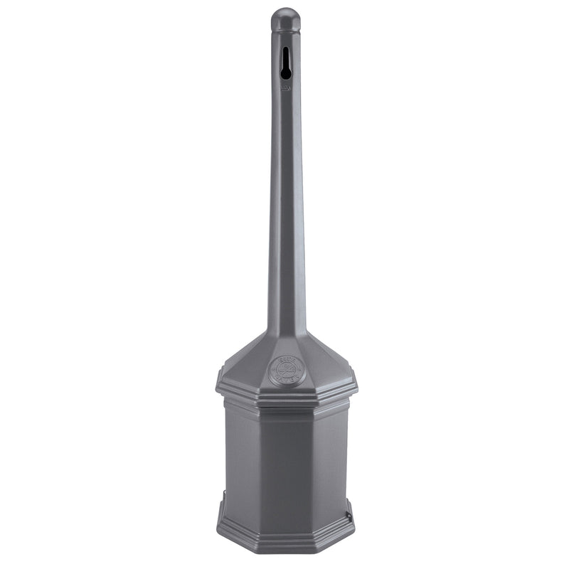 Commercial Zone Smoker’s Outpost Site Saver Cigarette Receptacle, Gray(Open Box)