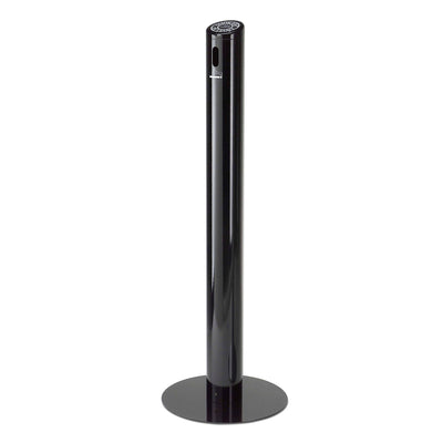 Commercial Zone 710601 Smoker's Outpost Smoke Stand Cigarette Receptacle, Black