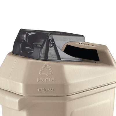 Commercial Zone CanPactor 30-Gallon Recycling Container w/ Can Crusher(Open Box)
