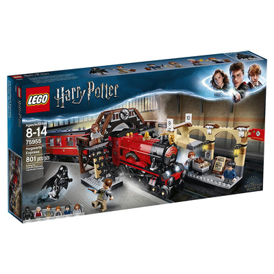 LEGO Harry Potter Hogwarts Express Toy Train Building Kit (801 Pieces)(Open Box)