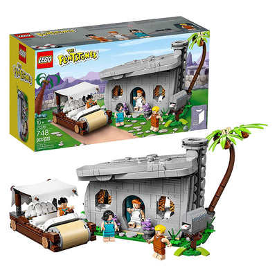 LEGO Ideas 21316 The Flintstones Building Kit with 4 Minifigures (748 Pieces)