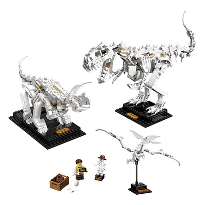 LEGO Ideas 21320 Dinosaur Fossils 1:32 Scale Toy Model Building Kit (910 Pieces)