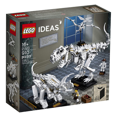 LEGO Ideas 21320 Dinosaur Fossils 1:32 Scale Toy Model Building Kit (910 Pieces)