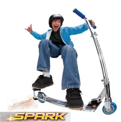 Razor Spark Kids Kick Scooter (Blue) - Open Box