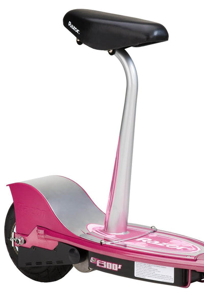 Razor E300S Seated Electric Scooter - Pink (Sweet Pea) - Lightly Used