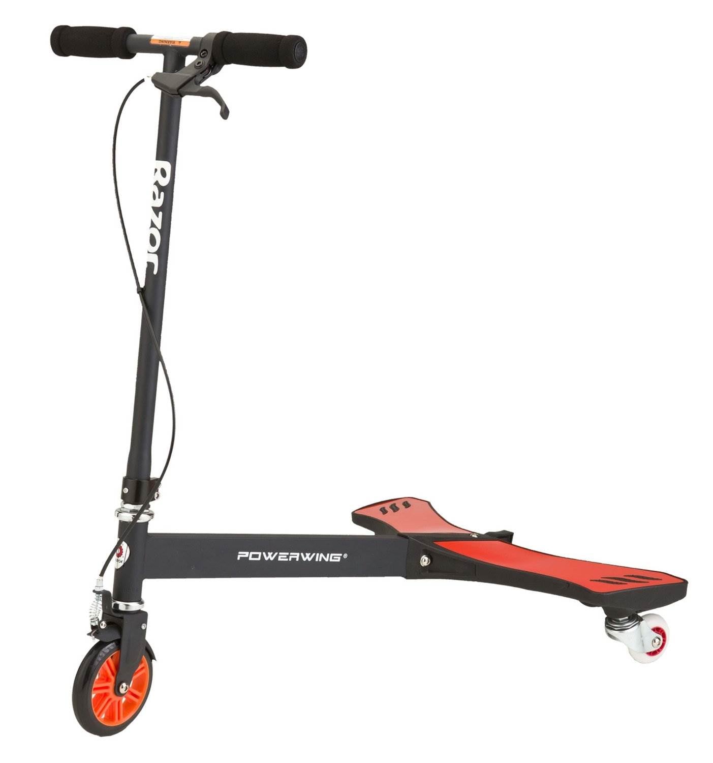 Razor Power Wing 3-Wheel Caster Kids Scooter - Red & Black | 20036058